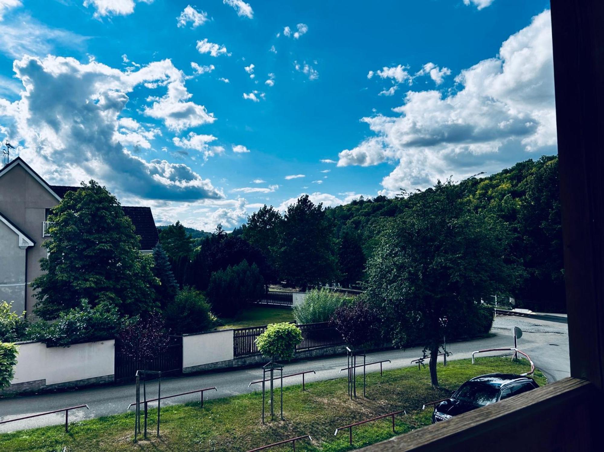 Hvezdonice Hostinec U Kuzelku Exterior foto